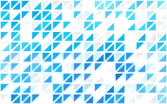 Light BLUE vector seamless cover in polygonal style.