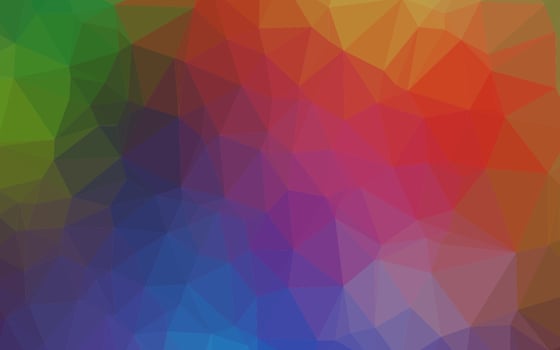 Light Multicolor, Rainbow vector blurry triangle texture.