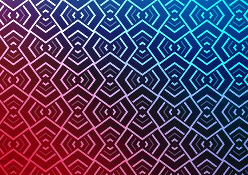 Light Blue, Red vector texture with colored lines.
