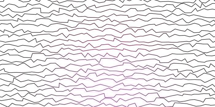 Dark Pink vector pattern with curves.