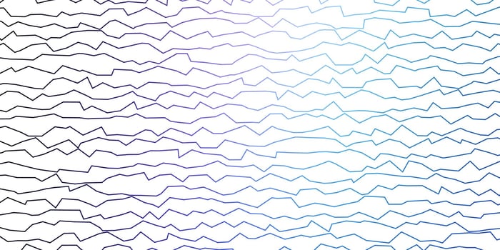 Dark Pink, Blue vector backdrop with bent lines.