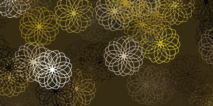 Light Gray vector background with bubbles.