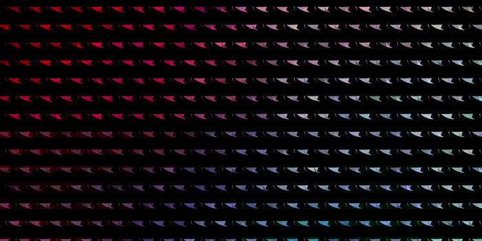 Light Blue, Red vector pattern with polygonal style.