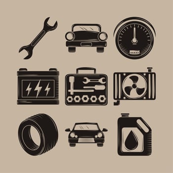 car service maintenance vector