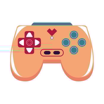 video game gamepad vector