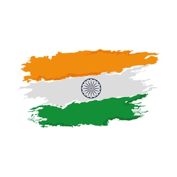 indian flag independence vector