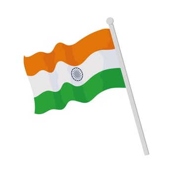 indian national flag vector