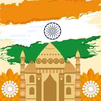 independence indian day vector