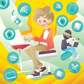 Internet Safety Guard vector