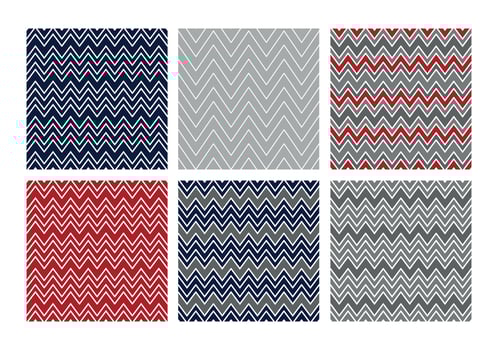 Christmas classical patterns vector