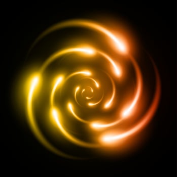 Dark Blue Shining atom scheme. illustration. Abstract Technology background for computer graphic vector