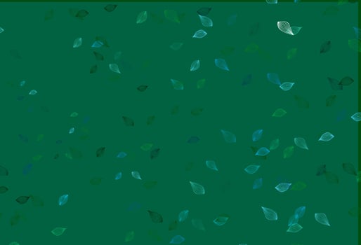 Light Blue, Green vector hand painted pattern.
