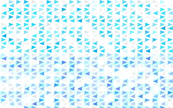 Light BLUE vector backdrop with lines, triangles.