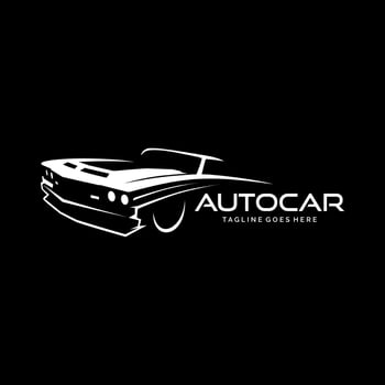 auto car modern logo design inspiration, Design element for logo, poster, card, banner, emblem, t shirt. Vector illustration