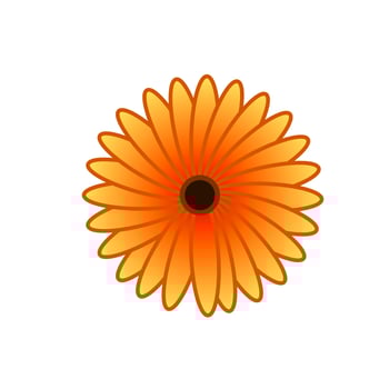 Flower vector icon