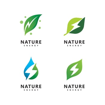 Ecol  energy  logo vector template