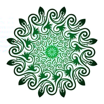 tree ornament, nature ornament design, mandala ornament vector