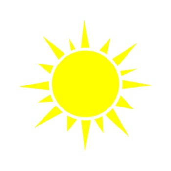 Sun Icon logo vector