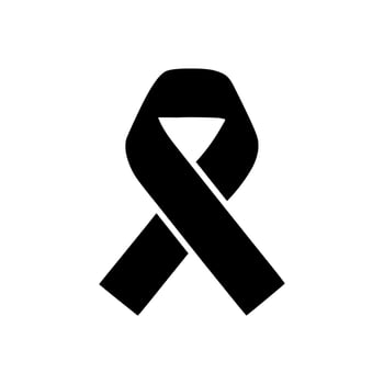 canser day illustration vector Realistic pink ribbon Symbol of national breast canser awareness month in october. Vector illustration.