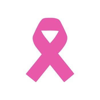 canser day illustration vector Realistic pink ribbon Symbol of national breast canser awareness month in october. Vector illustration.