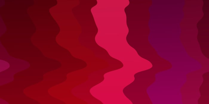Dark Red vector background with wry lines.