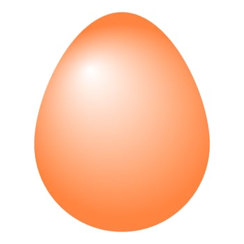 Easter egg. Spring holiday. vector