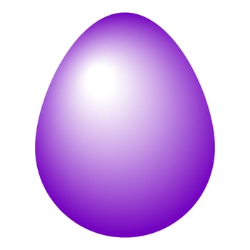 Easter egg. Spring holiday. vector