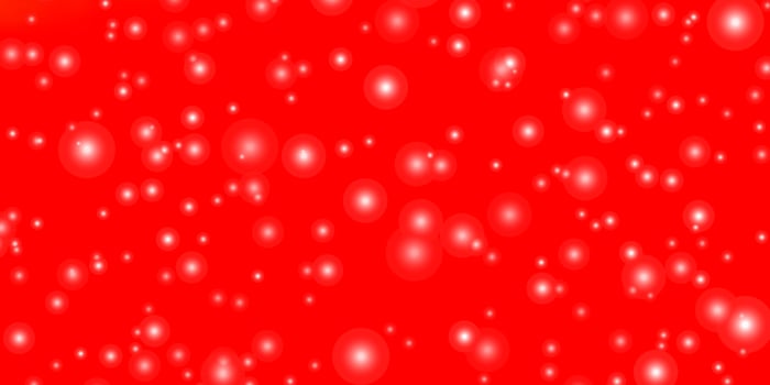 Light Red vector template with neon stars.
