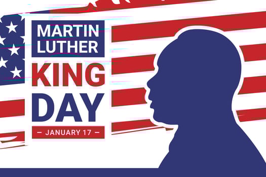 Vector graphic of Martin Luther King Day