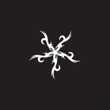 Tribal tattoo sing and symbol vector