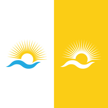 Sun Vector illustration Icon Logo