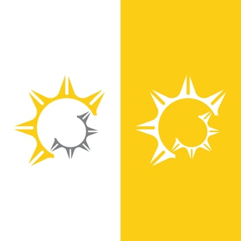 Sun Vector illustration Icon Logo