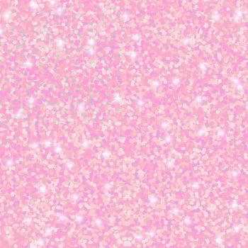 Pink glitter texture abstract background. Closed up of metallic pink glitter textured background. Vector illustration