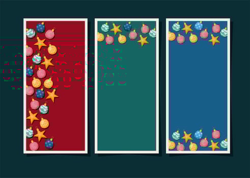 great christmas cards vector