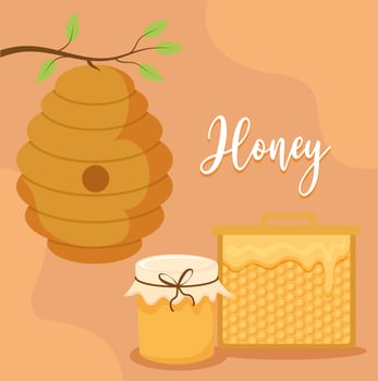 honey process design vector