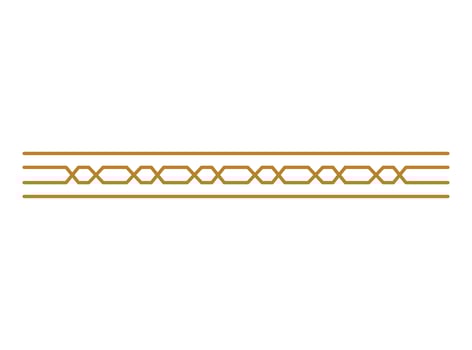 golden art deco vector