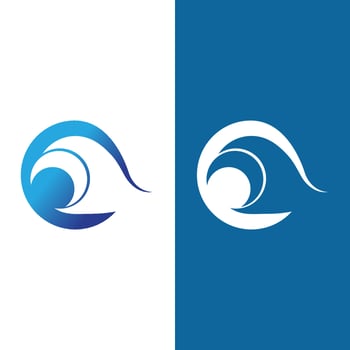 Wave beach vector illustration design