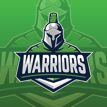 spartan warrior e sport logo concept vector