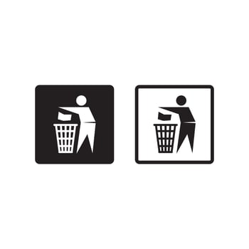 trash packing icon , logistic icon vector