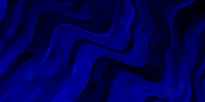 Dark BLUE vector background with lines.