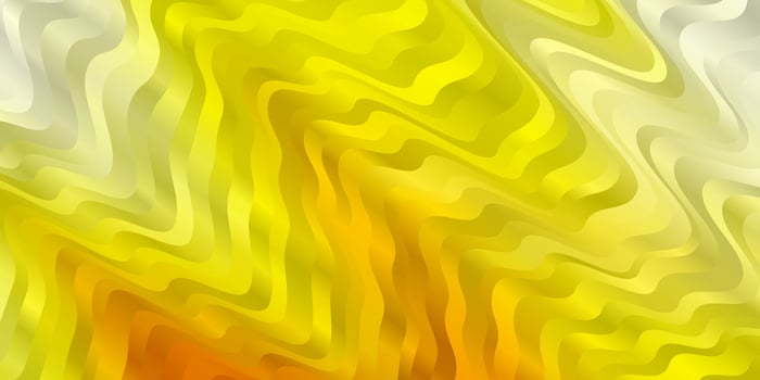 Light Orange vector template with wry lines.