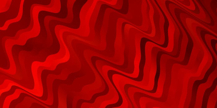 Light Red vector background with wry lines.