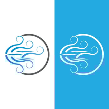 Wind icon vector illustration design