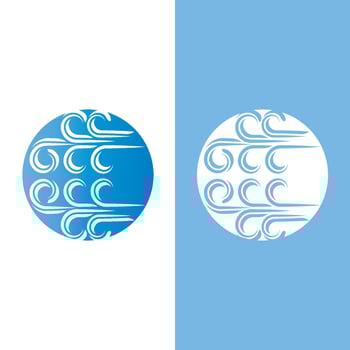Wind icon vector illustration design