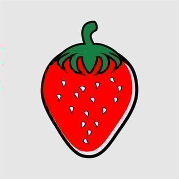 Free Vector Strawberry Fruit