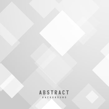 Abstract white and gray color background with geometric shape. Vector illustration.