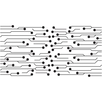 Circuit illustration design vector symbol logo