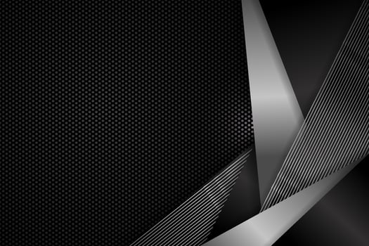 Abstract background rectangle shape with black and white color vector