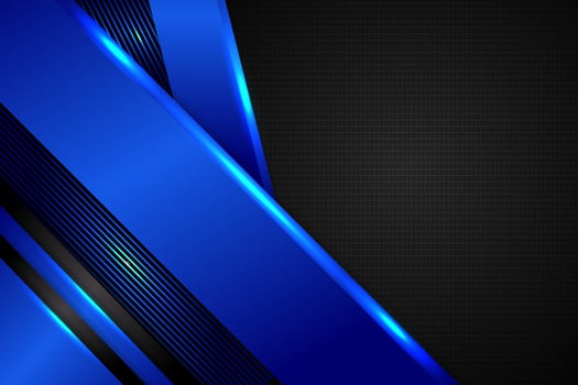 Abstract background rectangle shape with black and blue color vector