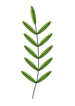 cute branch illustration vector